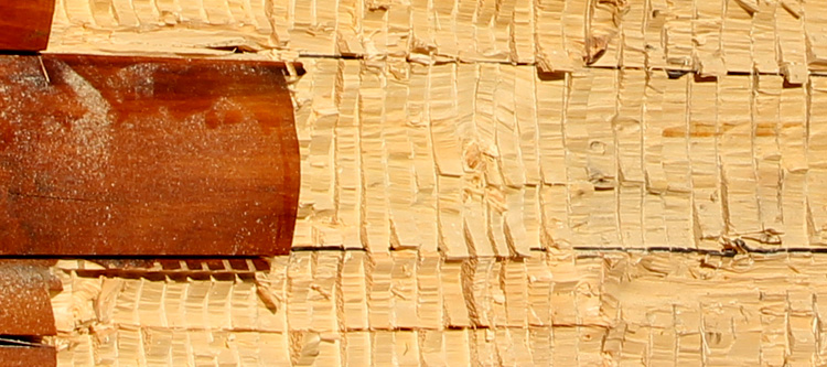 Log Home Face Restoration  Warne,  North Carolina