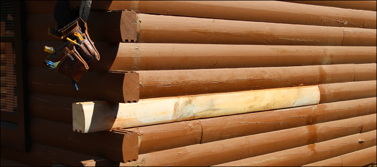Log Home Damage Repair  Clay County,  North Carolina